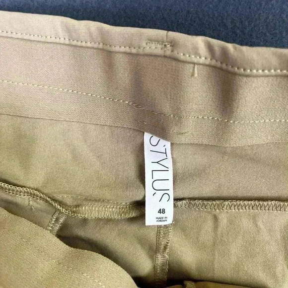 Stylus shorts Men’s 48 Performance Chino Quick-dri Stretch tan NWT (0217) - Picture 4 of 8